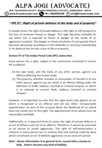 IPC 97 Private Defence